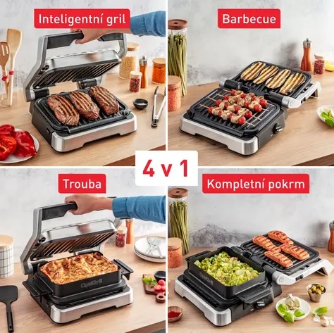 Tefal Elektrický kontaktní gril OptiGrill 4v1 GC774D30 5